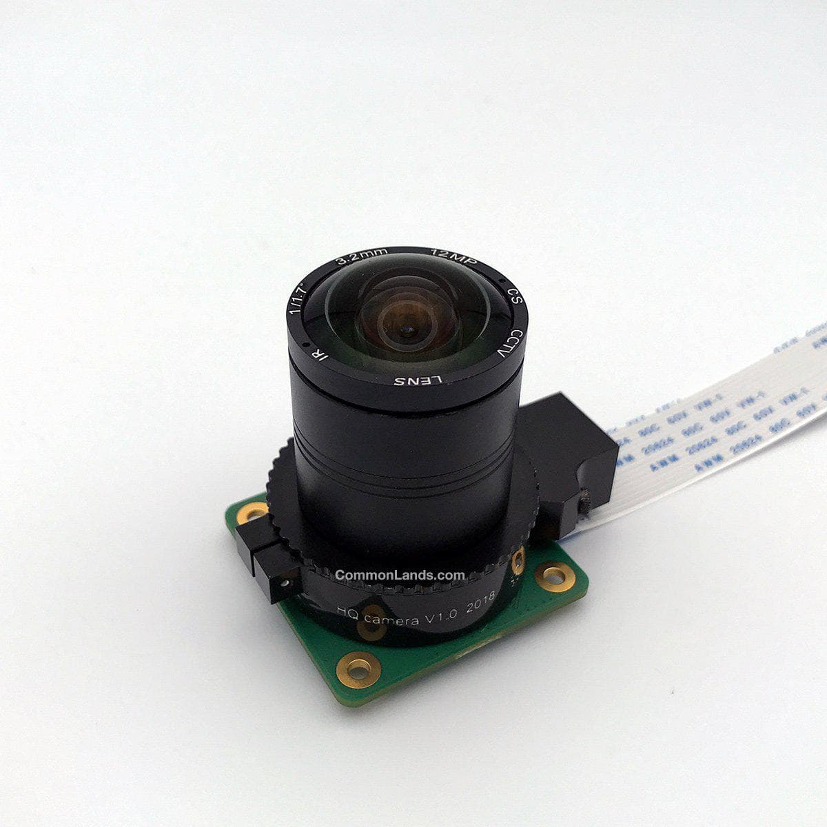 CommonLands CIL03.2-F1.8-CSNOIR 3.2mm EFLレンズをRaspberry Pi HQカメラに装着して撮影しています。